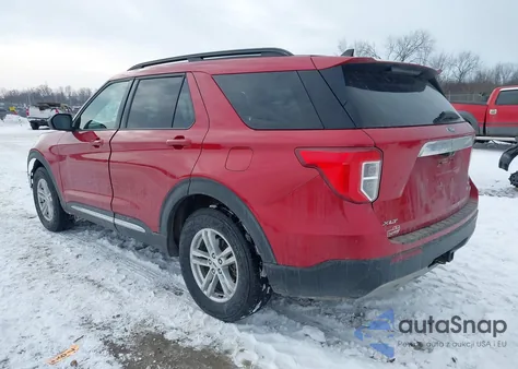 2021 Ford Explorer Xlt z USA, uszkodzony, nr VIN 1FMSK8DH6MGC03923